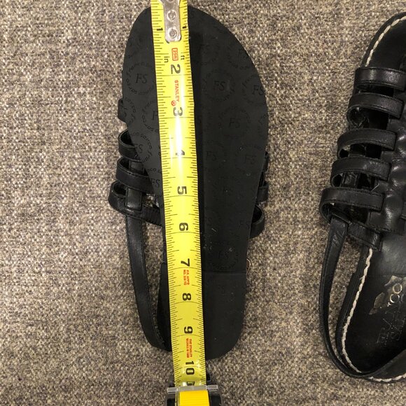 Franco Sarto Gladiator-Style Flat Sandals, Size 7 - Picture 2 of 6